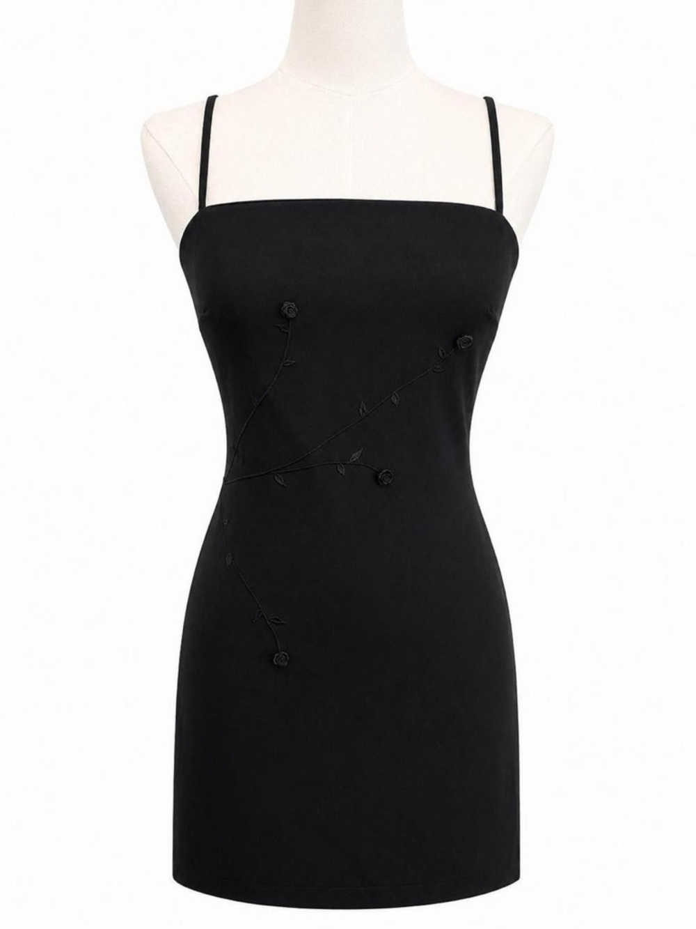 Rampage Black Spaghetti Strap Dress - Picture 4 of 8